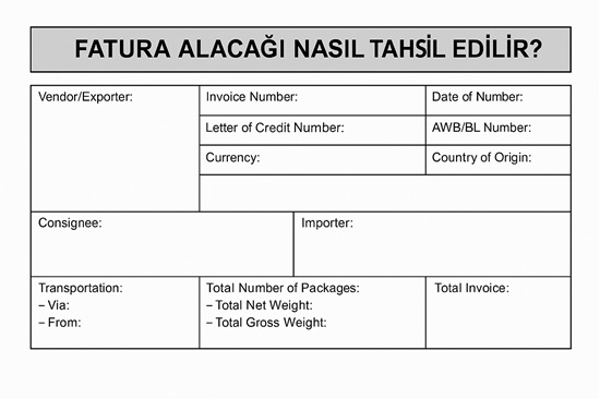 FATURA ALACAĞI NASIL TAHSİL EDİLİR? | 2025